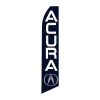 Acura - Super Novo Flag 12 ft Tall Sign