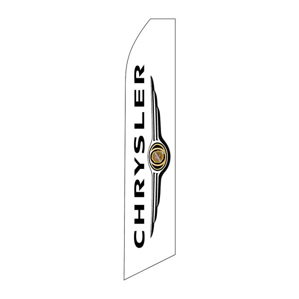 Chrysler - Super Novo Flag 12 ft Tall Sign