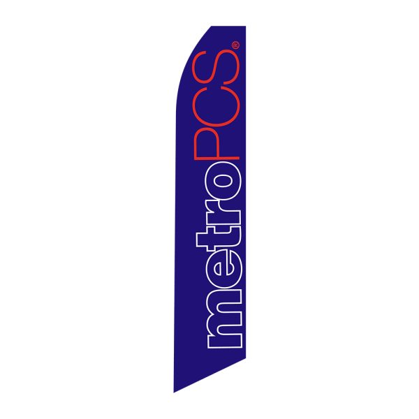 Metro PCS - Super Novo Flag 12 ft Tall Sign