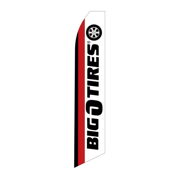 Big O Tires - Super Novo Flag 12 ft Tall Sign