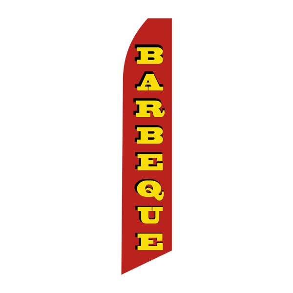 Barbeque - Super Novo Flag 12 ft Tall Sign