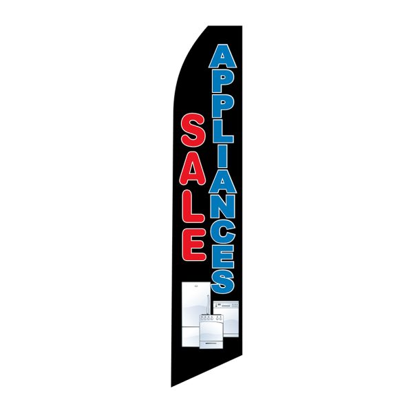 Appliances Sale - Super Novo Flag 12 ft Tall Sign