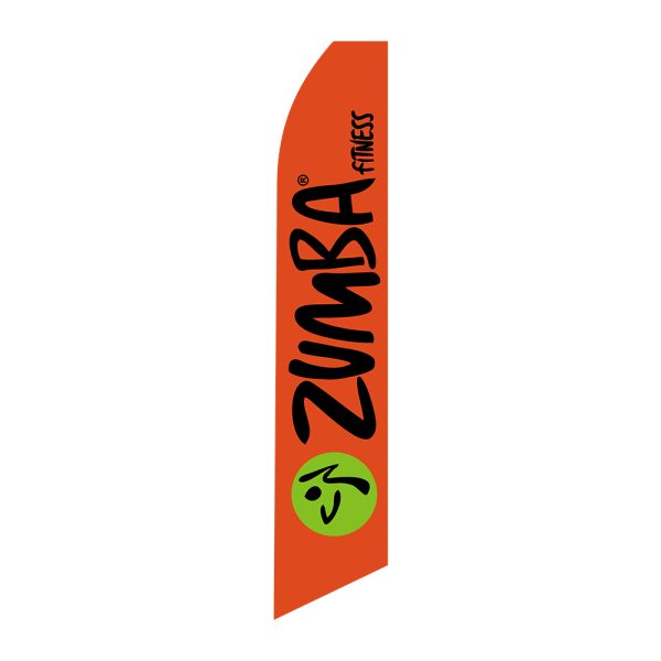 Zumba - Super Novo Flag 12 ft Tall Sign