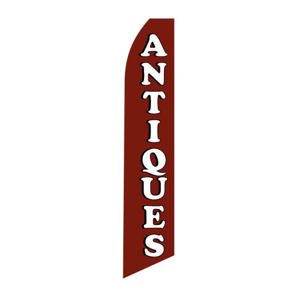 Antiques - Super Novo Flag 12 ft Tall Sign