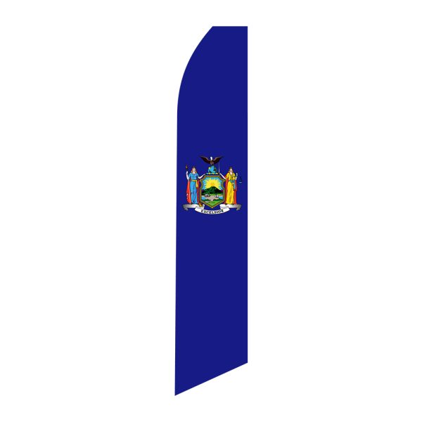 New York - Super Novo Flag 12 ft Tall Sign