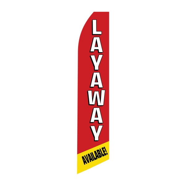 Layaway Available! - Super Novo Flag 12 ft Tall Sign