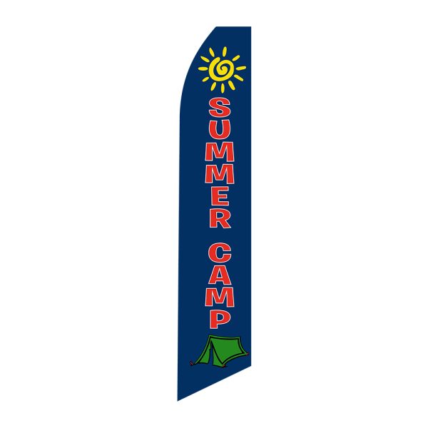 Summer Camp - Super Novo Flag 12 ft Tall Sign