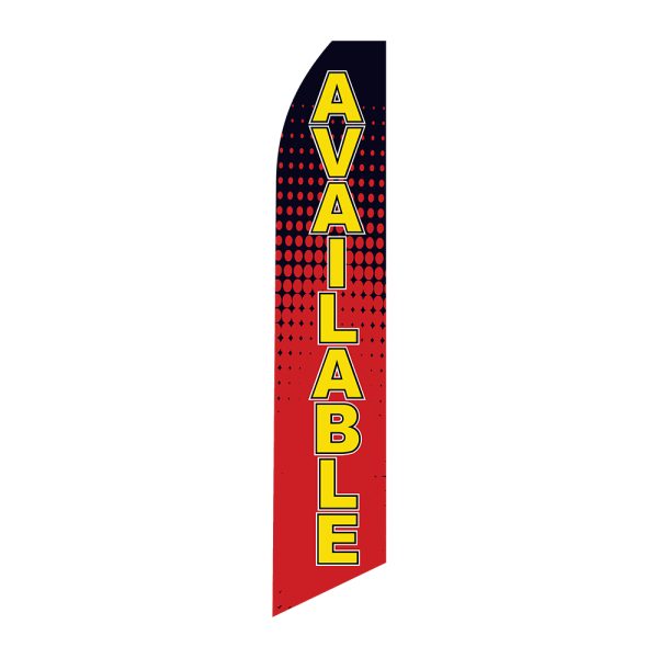 Available - Super Novo Flag 12 ft Tall Sign