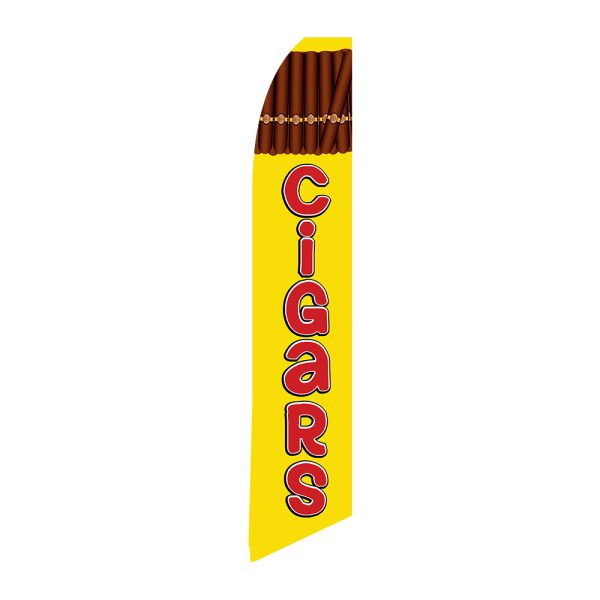 Cigars- Super Novo Flag 12 ft Tall Sign