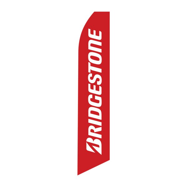 Bridgestone - Super Novo Flag 12 ft Tall Sign