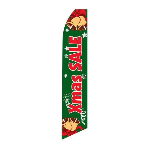 Xmas Sale - Super Novo Flag 12 ft Tall Sign