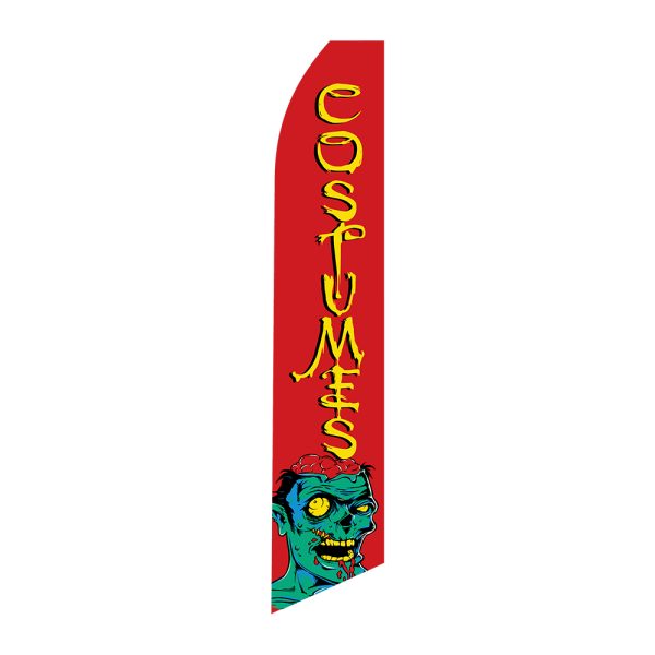 Costumes - Super Novo Flag 12 ft Tall Sign