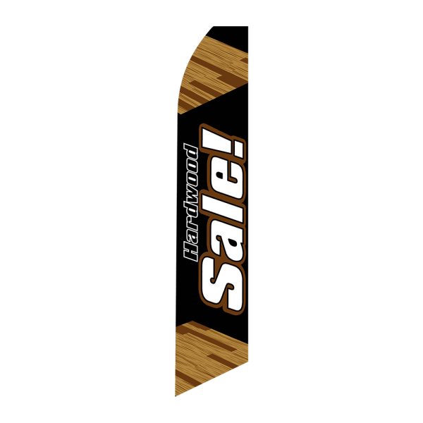 Hardwood SALE! - Super Novo Flag 12 ft Tall Sign