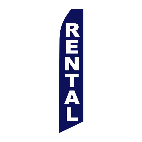 Rental - Super Novo Flag 12 ft Tall Sign