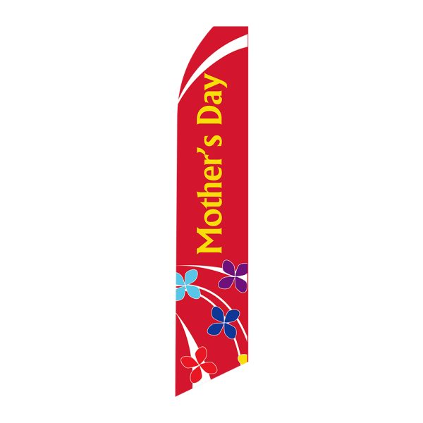 Mothers Day - Super Novo Flag 12 ft Tall Sign