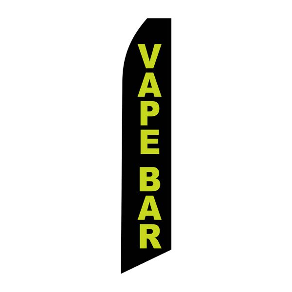 Vape bar- Super Novo Flag 12 ft Tall Sign