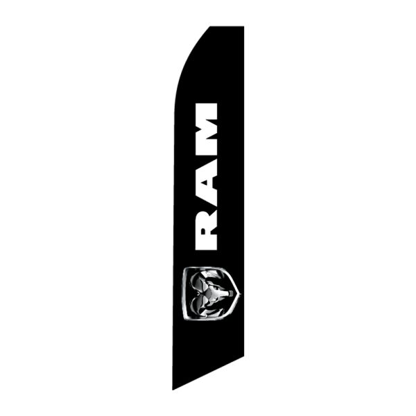 RAM- Super Novo Flag 12 ft Tall Sign