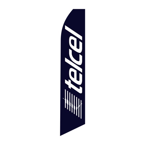 Telcel - Super Novo Flag 12 ft Tall Sign