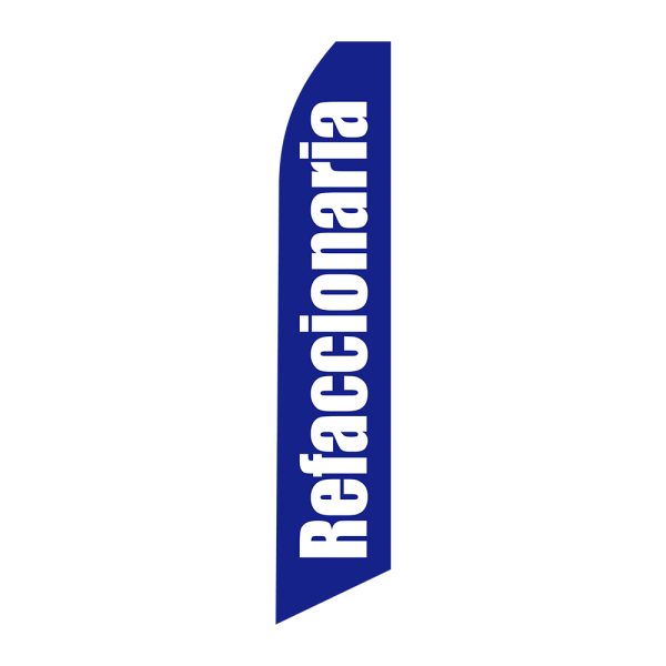 Refaccionaria- Super Novo Flag 12 ft Tall Sign