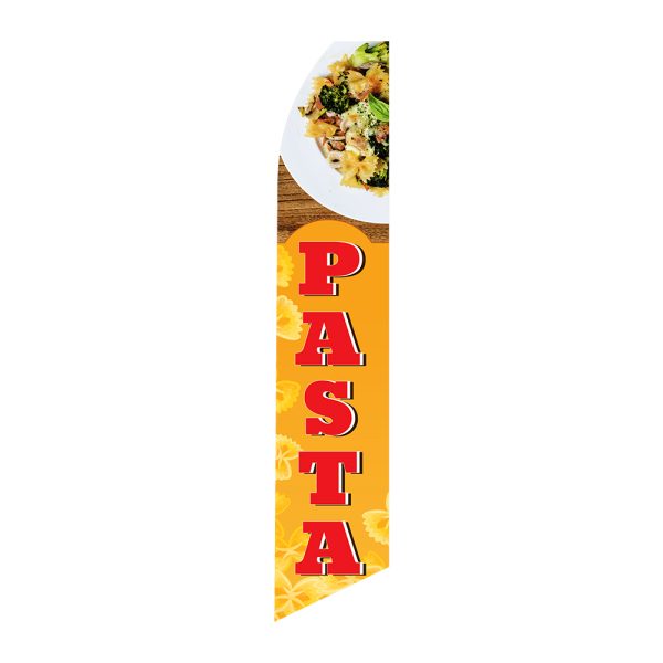 Pasta - Super Novo Flag 12 ft Tall Sign