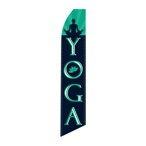 Yoga - Super Novo Flag 12 ft Tall Sign