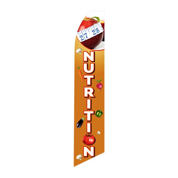 Nutrition - Super Novo Flag 12 ft Tall Sign