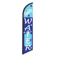 Quality Water Feather Flag Banner 12FT tall Sign