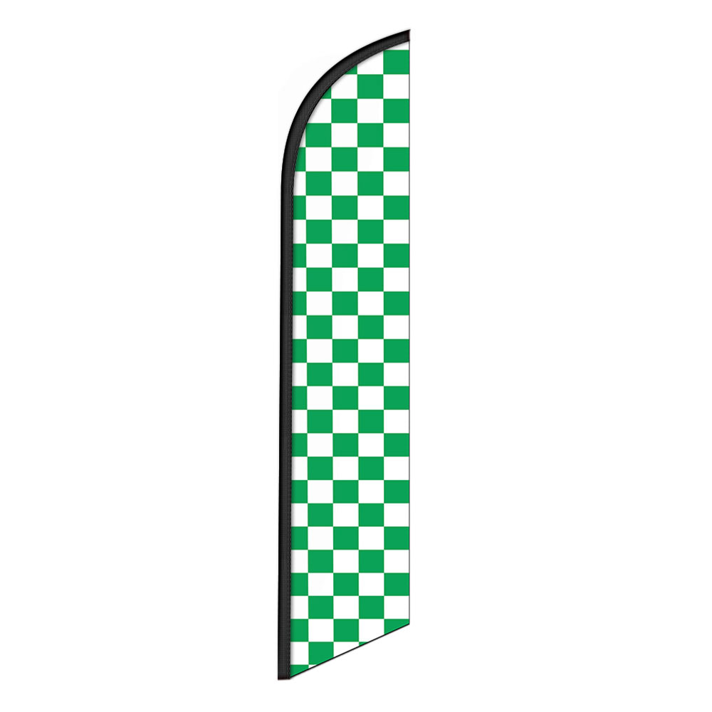 12 ft - Green / White