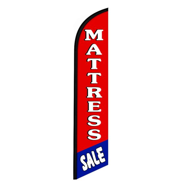 Mattress SALE Flag Banner 12FT Tall Sign