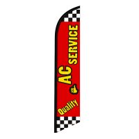 AC Services 12FT tall Feather Flag Banner Sign