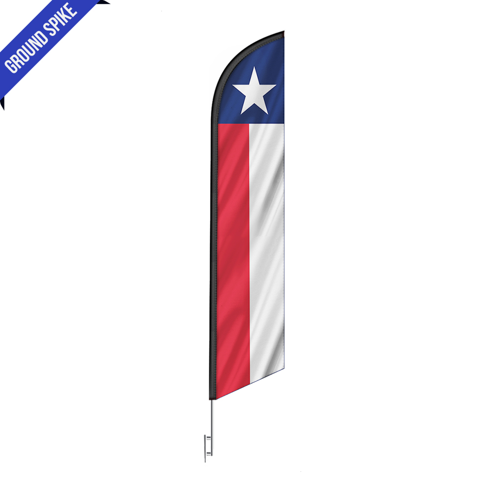 Texas Feather Flag Banner 12FT tall Sign - Image 3