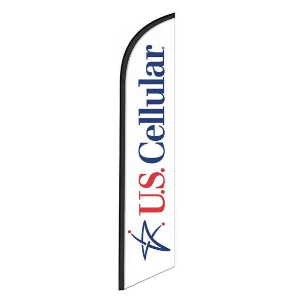 US Cellular Feather Flag Banner 12FT tall Sign