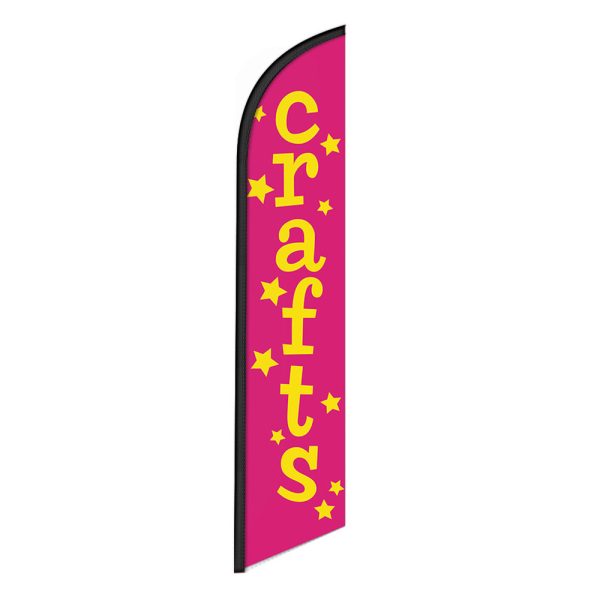 Crafts Feather Flag Banner 12FT Tall Sign