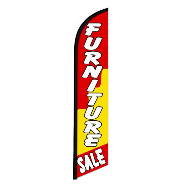 Furniture Sale Feather Flag Banner 12FT Tall Sign