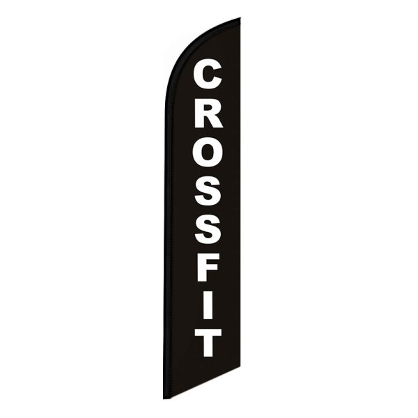 Crossfit Feather Flag Banner 12FT Tall Sign