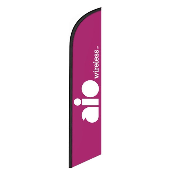 AIO Wireless 12FT tall Feather Flag Sign