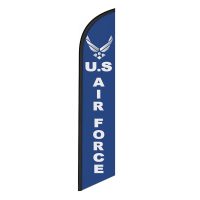 US AIR FORCE Feather Flag Banner 12FT Tall Sign
