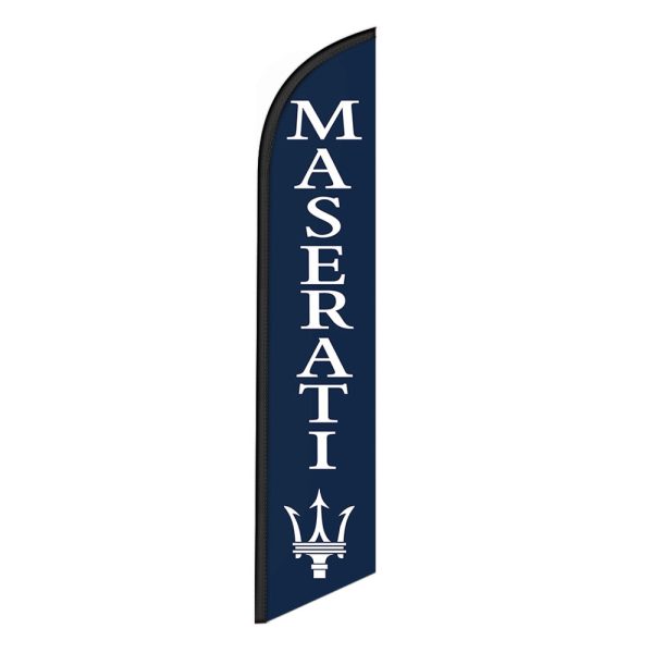 Maserati Flag Banner 12FT Tall Sign