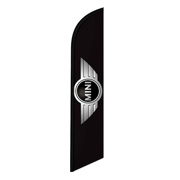 Mini Cooper Feather Flag Banner 12FT Tall Sign