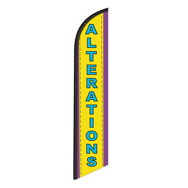 Alterations Feather Flag Banner 12FT tall Sign