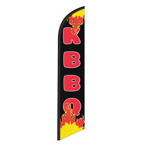 Korean BBQ Flag Banner 12FT Tall Sign