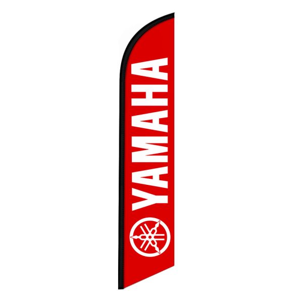 Yamaha Feather Flag Banner 12FT Tall Sign