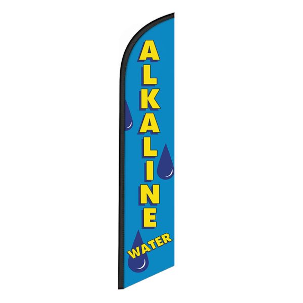 Alkaline Water 12FT tall Feather Flag Sign