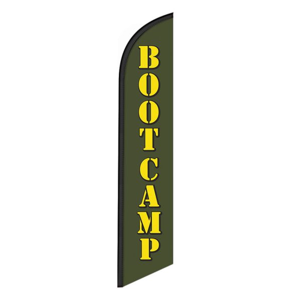 Bootcamp Feather Flag Banner 12FT Tall Sign