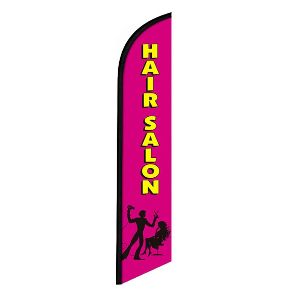 Hair Salon Flag Banner 12FT Tall Sign