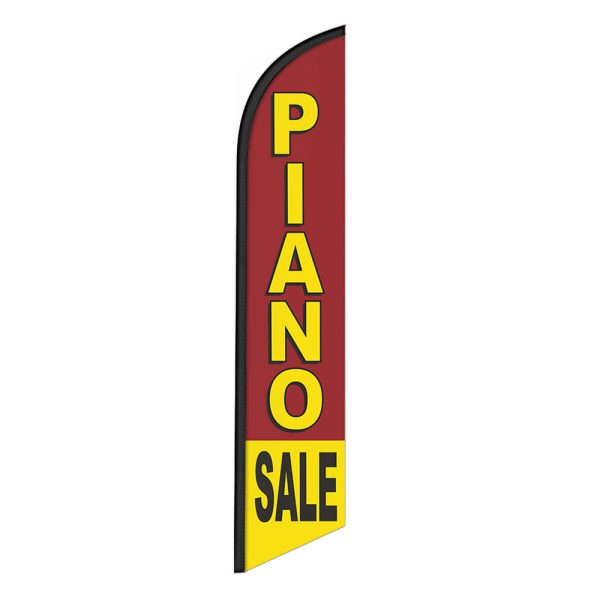 Piano Sale Feather Flag Banner 12FT Tall Sign
