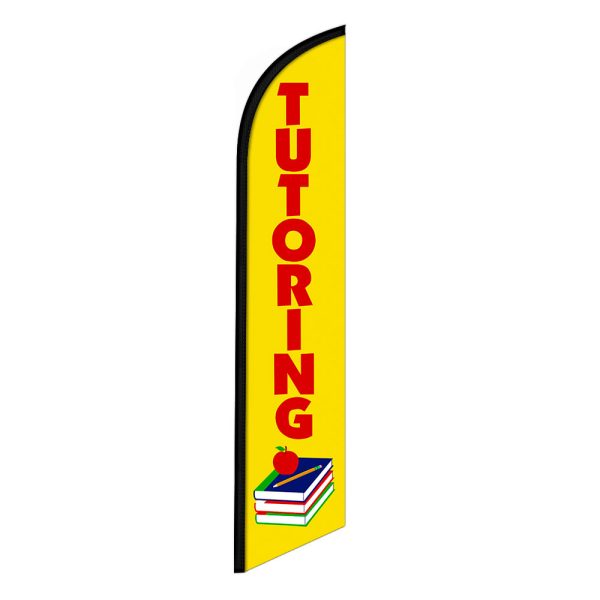 Tutoring Feather Flag Banner 12FT Tall Sign
