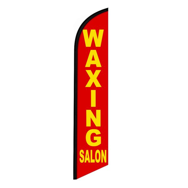 Waxing Salon Feather Flag Banner 12FT Tall Sign