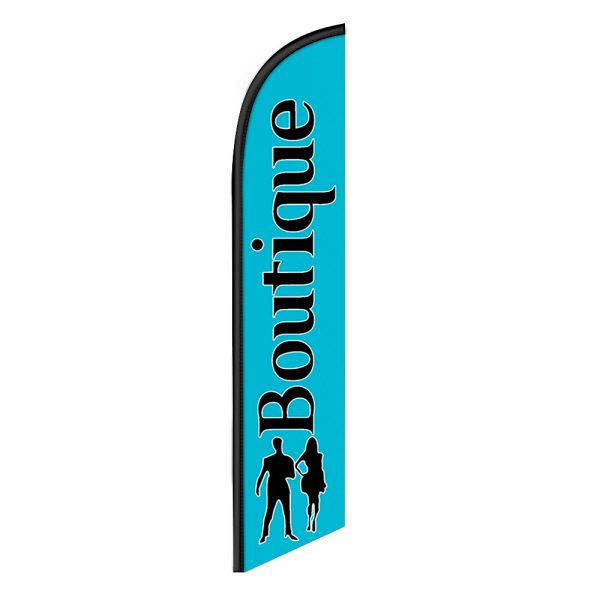 Boutique Feather Flag Banner 12FT Tall Sign