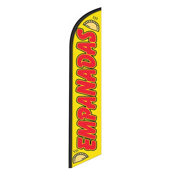 Empanadas Feather Flag Banner 12FT Tall Sign